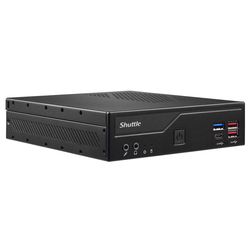 Shuttle XPC slim DH670V2 Mini PC Barebones Sort Shuttle XPC slim DH670V2 Mini PC Barebones Sort